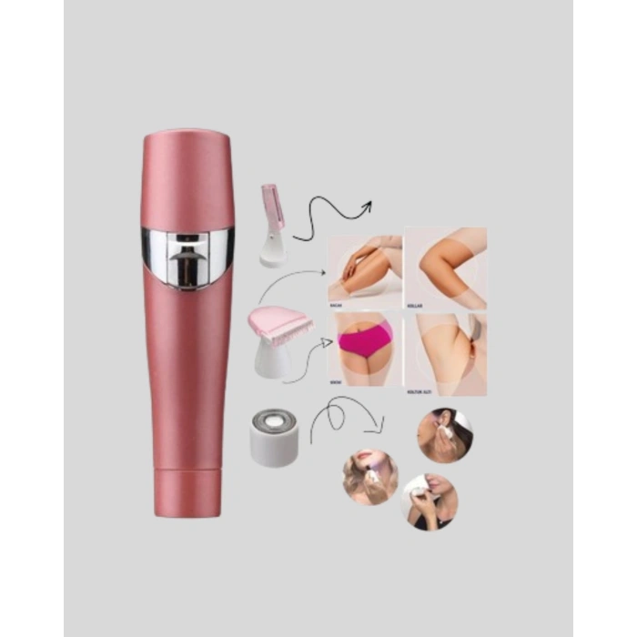 Acısız ve Hassas Tüy Temizleme Cihazı – 3 Başlıklı