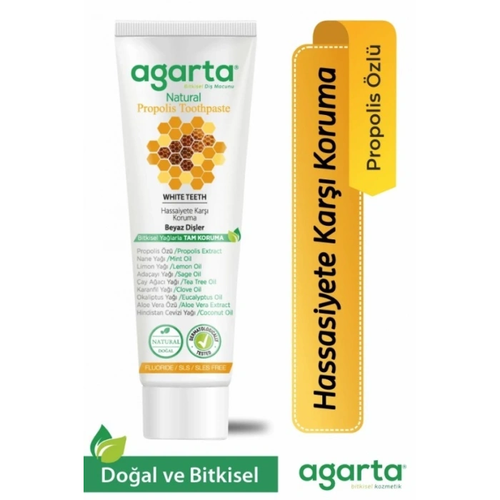 Agarta Doğal Propolis Diş Macunu 100 ml