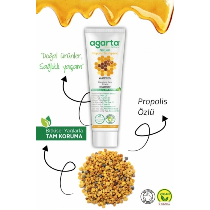Agarta Doğal Propolis Diş Macunu 100 ml