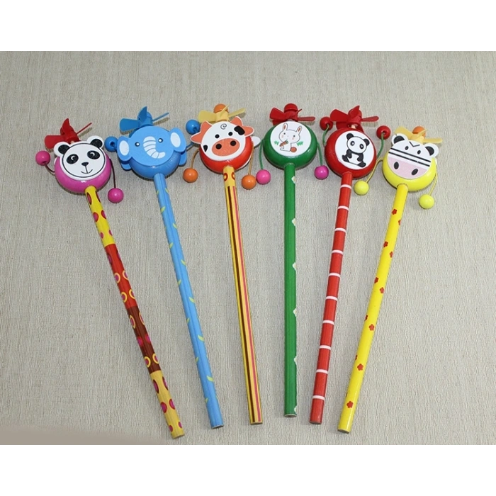 Ahşap Hayvan Figürlü Kurşun Kalem