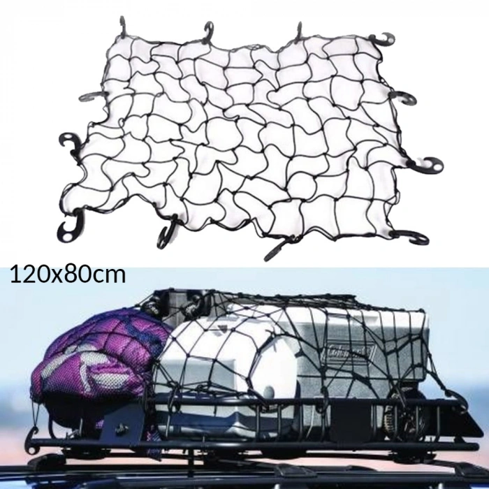 Ahtapot Bagaj Filesi Ağ Model Fileli Bagaj Düzenleyici Organizer 120x80cm