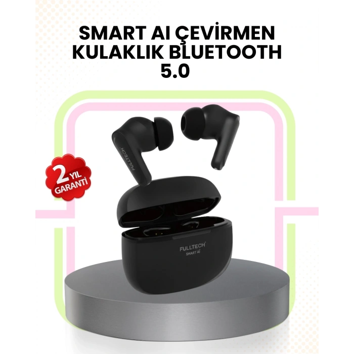 Akıllı Çeviri Destekli Bluetooth Kulaklık Profesyonel Ses Deneyimi