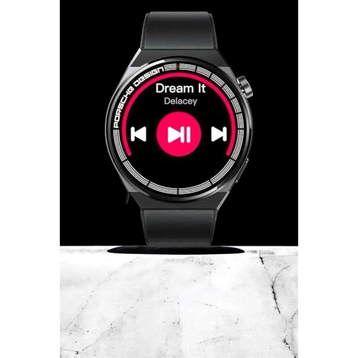 Akıllı Saat Dokunmatik Ekran Sesli Görüşme ve Bildirim Görme Sağlık Takibi