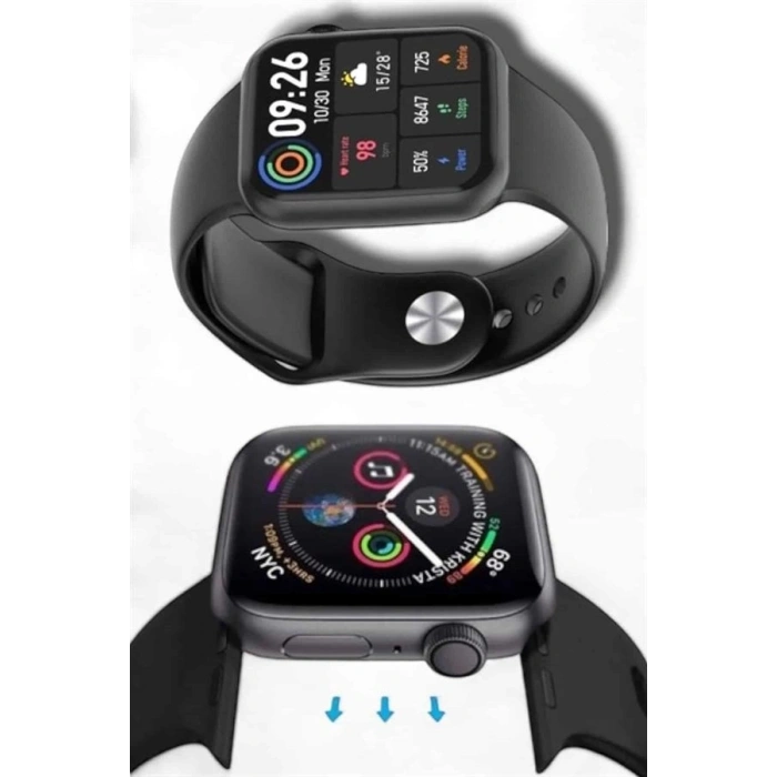 Akıllı Saat Sağlık Takibi ve Akıllı Özelliklerle Donatılmış Modern Akıllı Saat