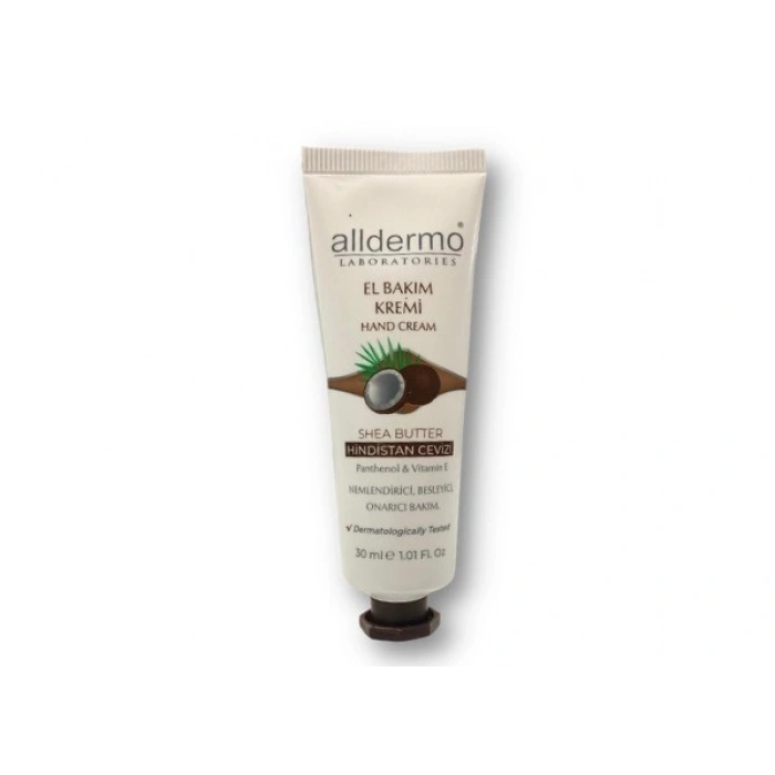 Alldermo El Bakım Kremi Shea Butter Ve Hindistan Cevizi 30 ml