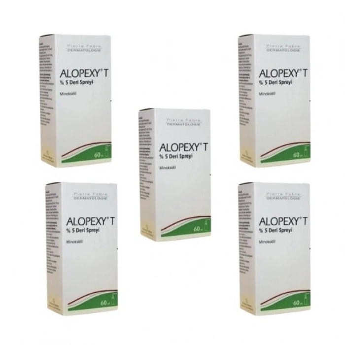 Alopexy T %5 Deri Spreyi 60 ML 5 Adet