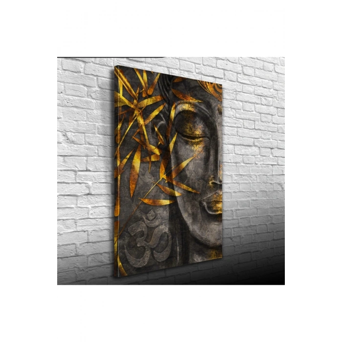 Altın Kadın Canvas Tablo (50x70)