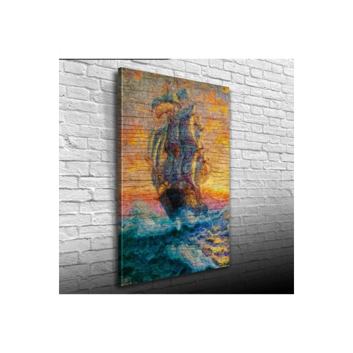 Amiral Gemisi Canvas Tablo (50x70)