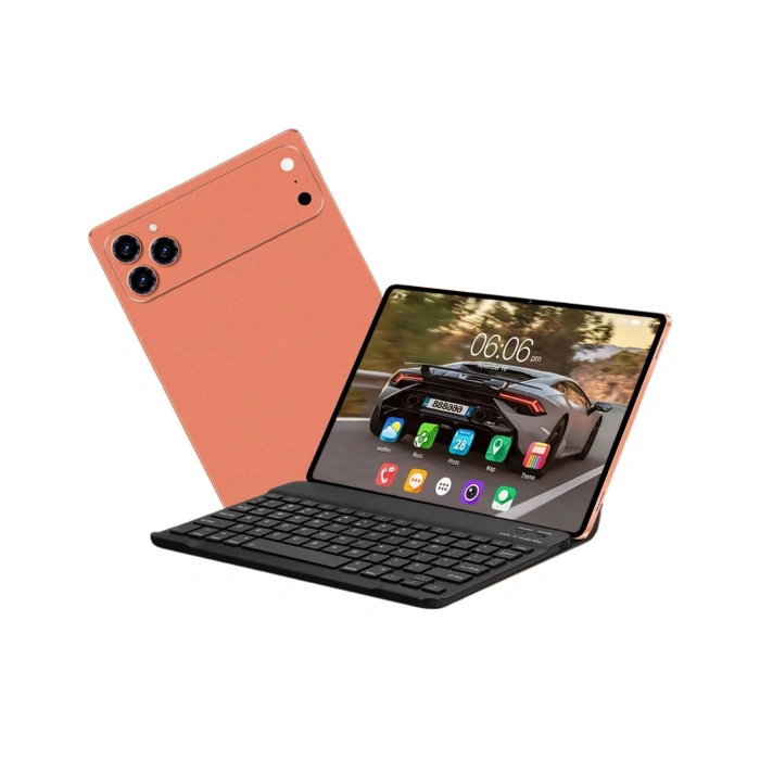 Android Tablet Klavyeli Set Stylus Kalem Kılıf Cam Dahil