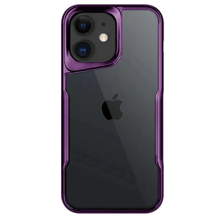 Apple iPhone 11 Kılıf Boyi Silikon Kapak - Derin Mor