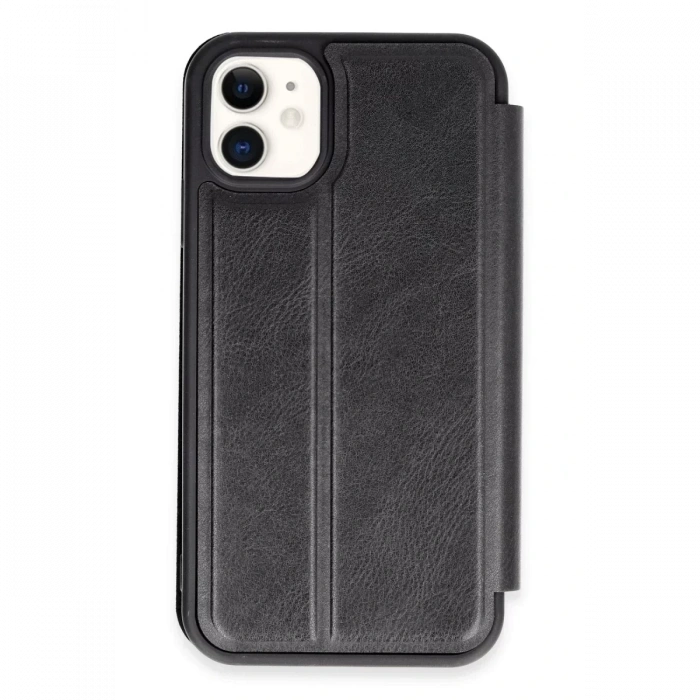 Apple iPhone 11 Kılıf Flip Cover - Siyah