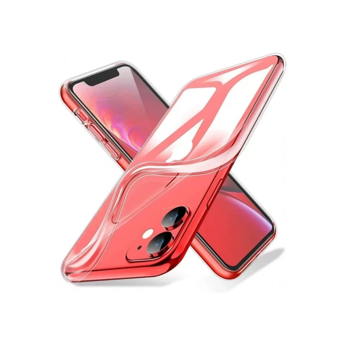 Apple iPhone 11 Kılıf Lüx Şeffaf Silikon
