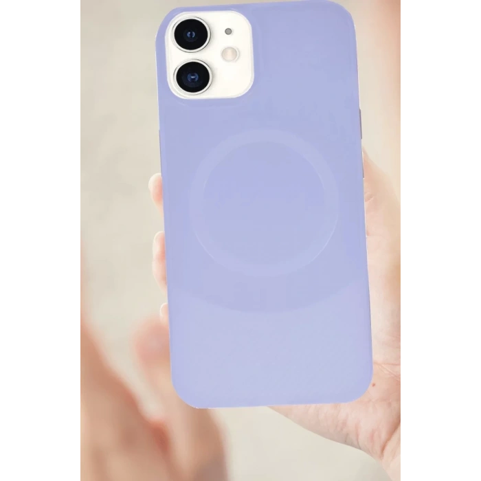 Apple iPhone 11 Kılıf Maya Karbon Kapak - Kırmızı