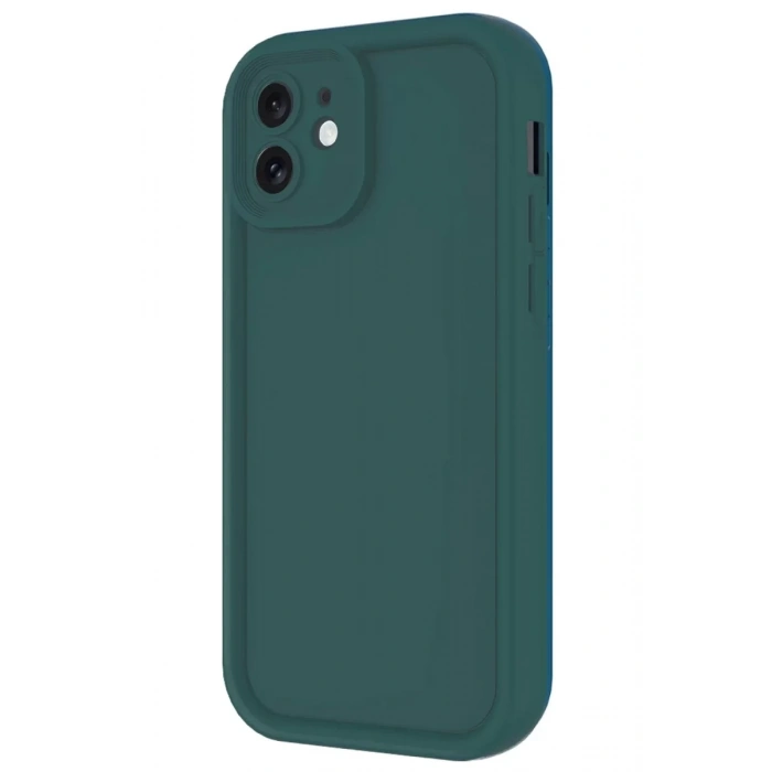 Apple iPhone 11 Kılıf Viera Silikon - Koyu Yeşil