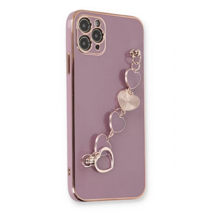 Apple iPhone 11 Pro Kılıf Esila Silikon - Mor