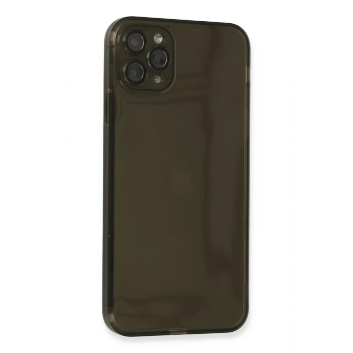 Apple iPhone 11 Pro Kılıf Fly Lens Silikon - Siyah