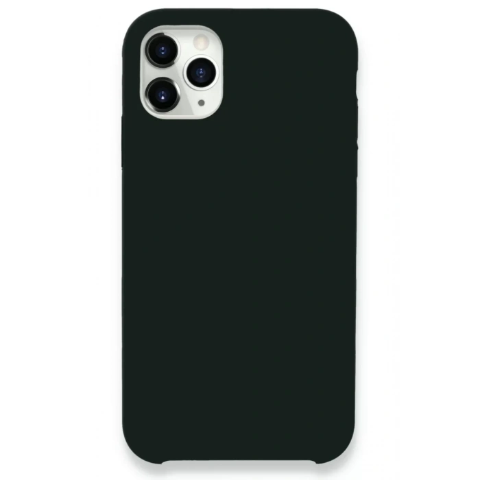 Apple iPhone 11 Pro Kılıf Lansman Legant Silikon - Koyu Yeşil