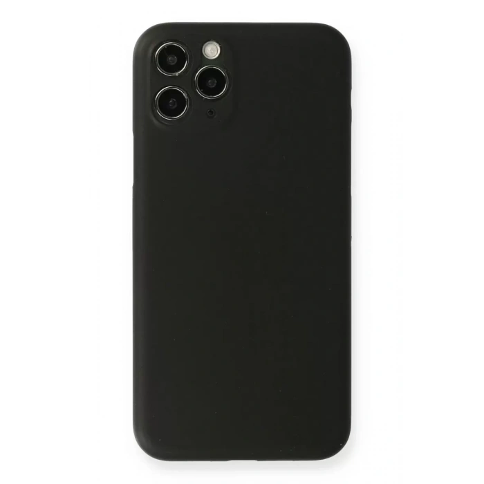 Apple iPhone 11 Pro Kılıf PP Ultra İnce Kapak - Siyah