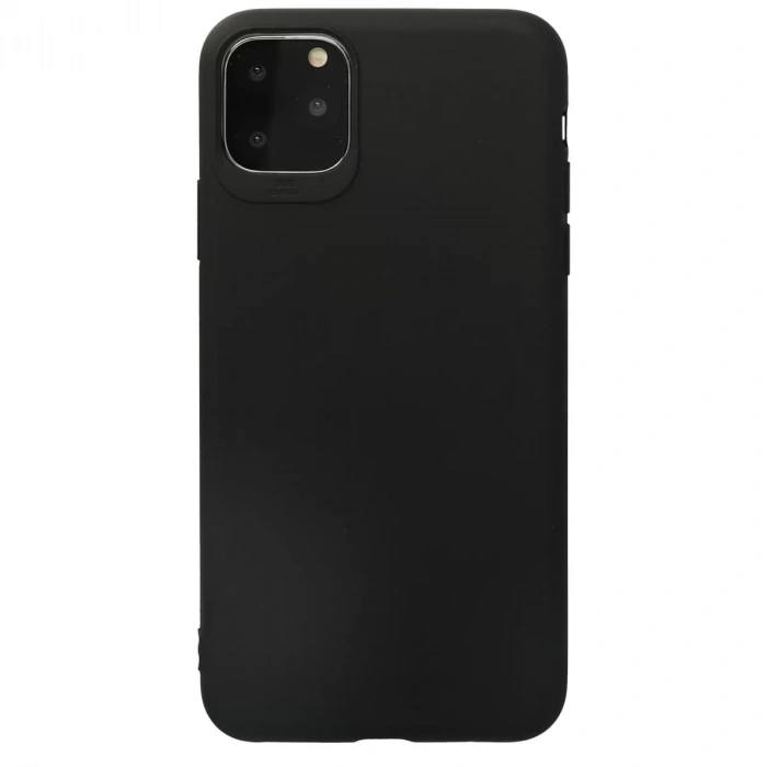 Apple iPhone 11 Pro Max Kılıf First Silikon - Siyah