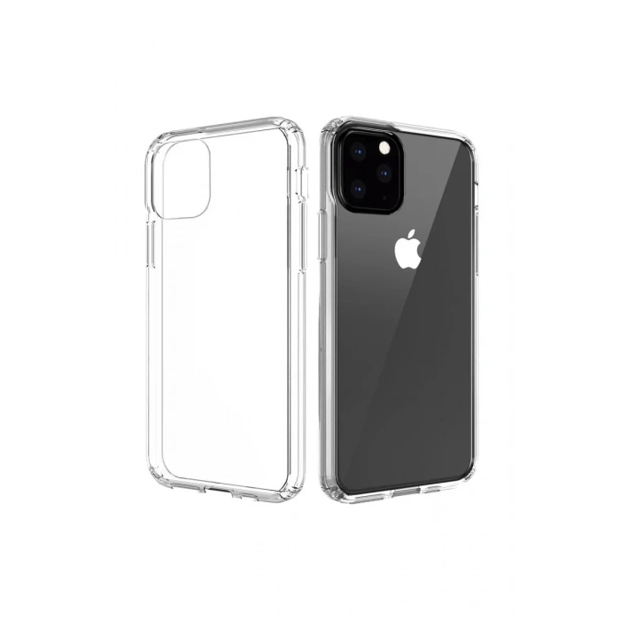 Apple iPhone 11 Pro Max Kılıf Lüx Şeffaf Silikon