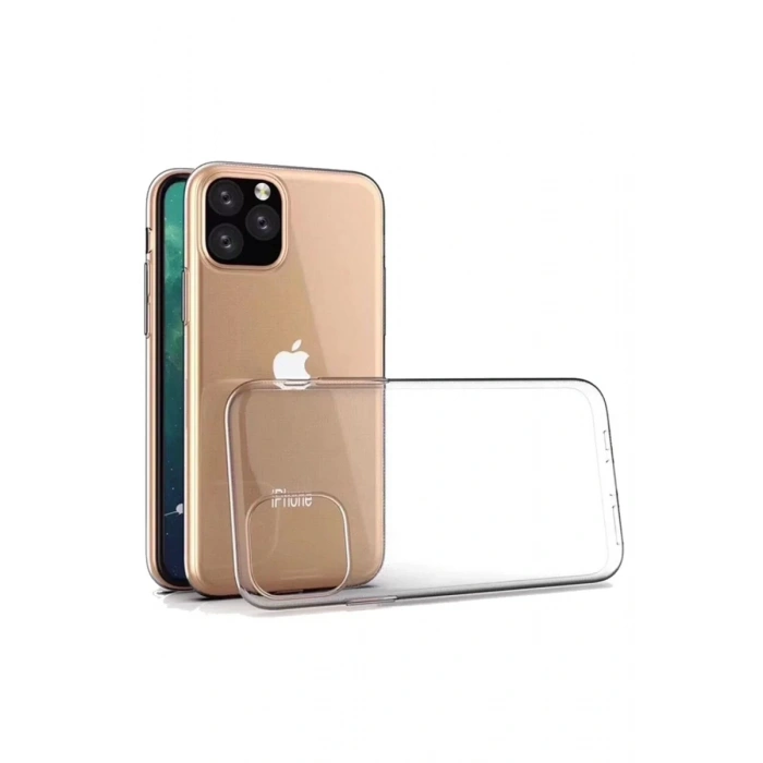 Apple iPhone 11 Pro Max Kılıf Lüx Şeffaf Silikon