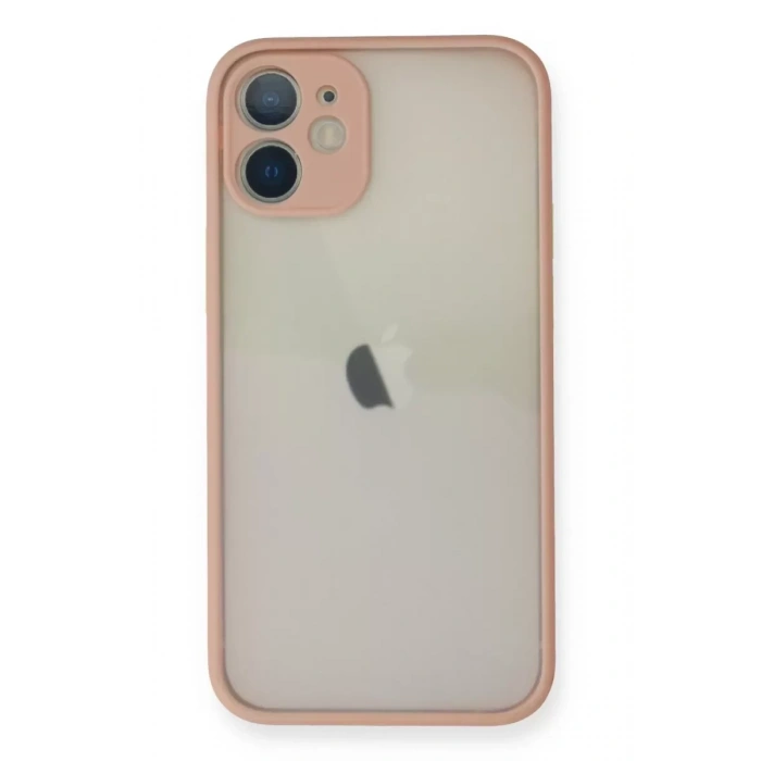 Apple iPhone 11 Pro Max Kılıf Montreal Silikon Kapak - Pembe