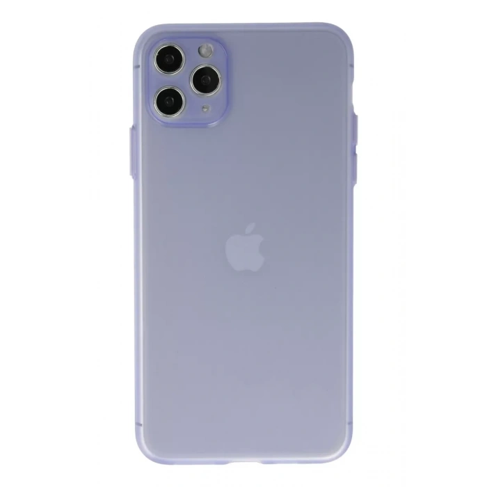 Apple iPhone 11 Pro Max Kılıf Puma Silikon - Mor