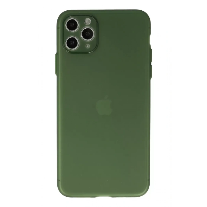 Apple iPhone 11 Pro Max Kılıf Puma Silikon - Yeşil