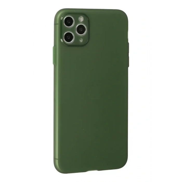 Apple iPhone 11 Pro Max Kılıf Puma Silikon - Yeşil