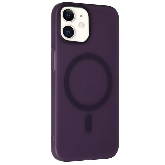 Apple iPhone 11 Tuna PC Slim Magsafe Kapak - Derin Mor