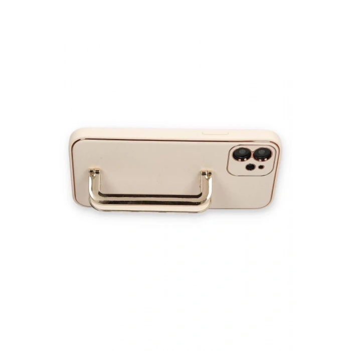 Apple iPhone 12 Kılıf Coco Elit Kapak - Gold