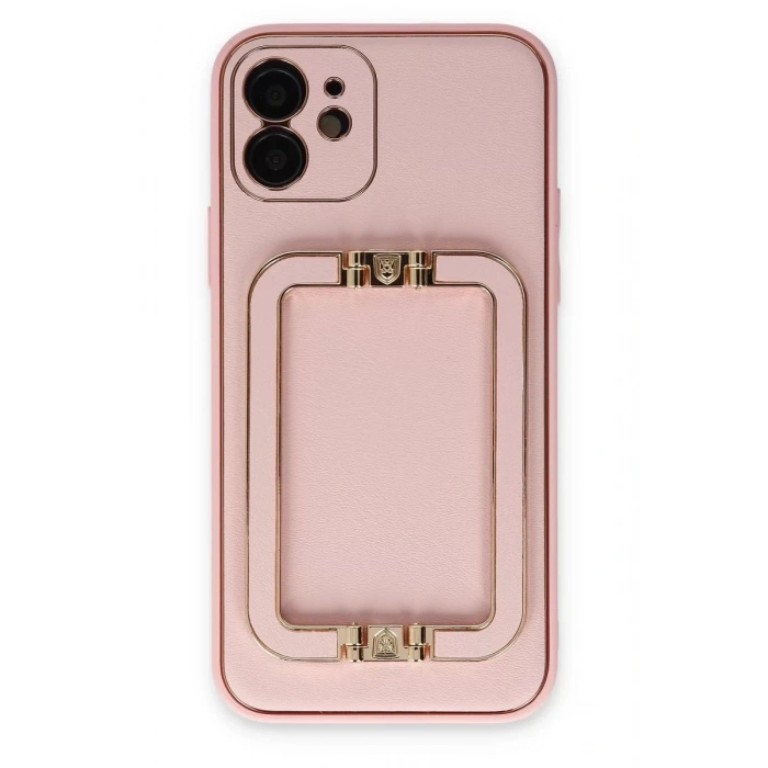 Apple iPhone 12 Kılıf Coco Elit Kapak - Pembe