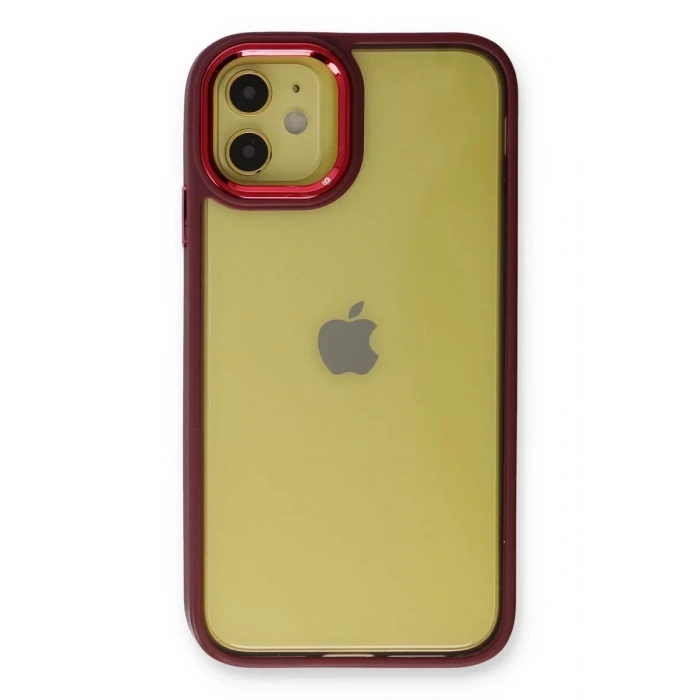 Apple iPhone 12 Kılıf Dora Kapak - Kırmızı