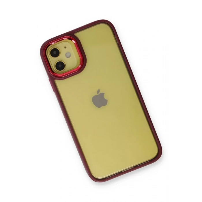 Apple iPhone 12 Kılıf Dora Kapak - Kırmızı