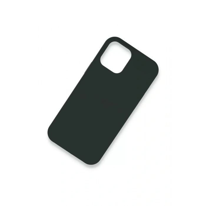 Apple iPhone 12 Kılıf Lansman Legant Silikon - Koyu Yeşil