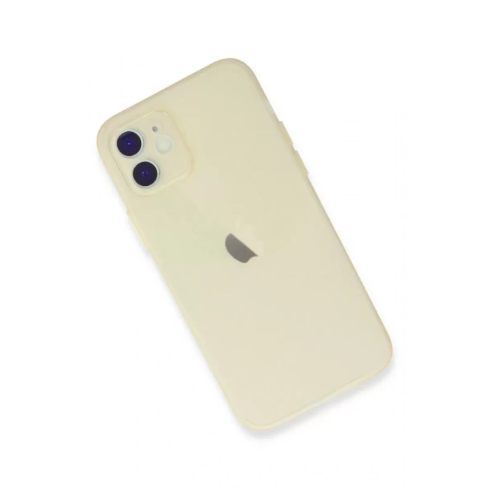Apple iPhone 12 Kılıf Puma Silikon - Gold