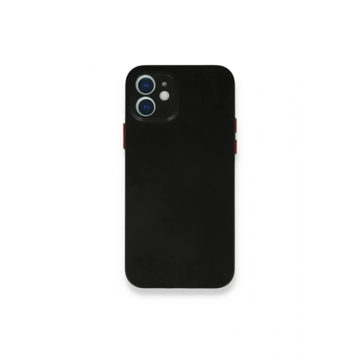 Apple iPhone 12 Mini Kılıf PP Ultra İnce Kapak - Siyah