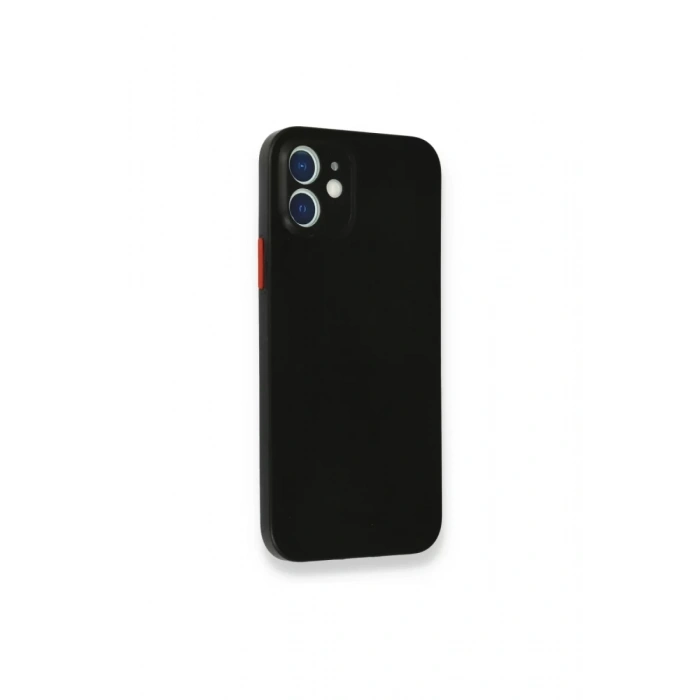 Apple iPhone 12 Mini Kılıf PP Ultra İnce Kapak - Siyah