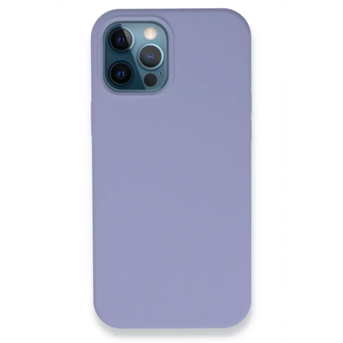 Apple iPhone 12 Pro Kılıf Lansman Legant Silikon - Lila