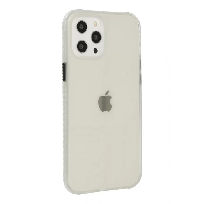 Apple iPhone 12 Pro Kılıf Miami Şeffaf Silikon - Şeffaf