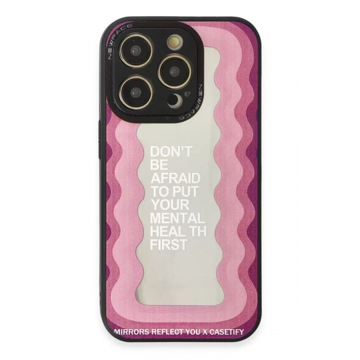 Apple iPhone 12 Pro Kılıf Mirror Desenli Kapak - Mirror - 11