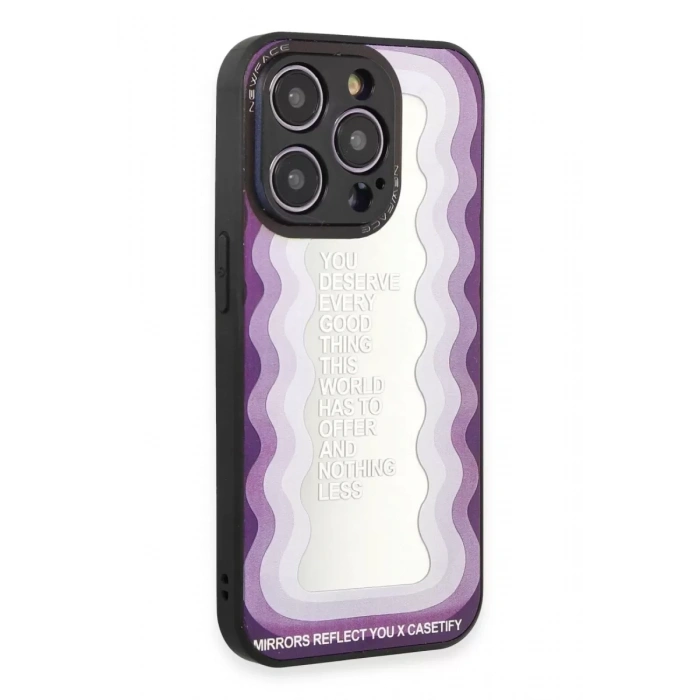 Apple iPhone 12 Pro Kılıf Mirror Desenli Kapak - Mirror - 5