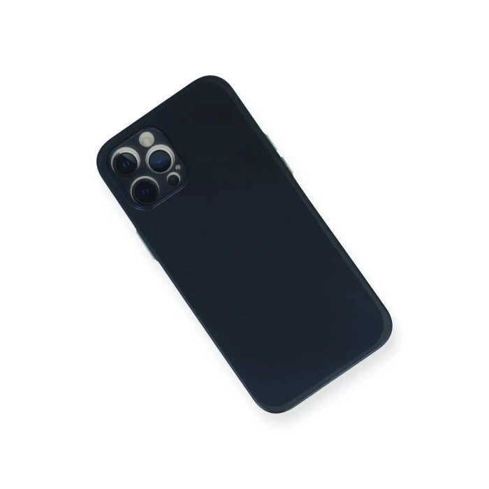 Apple iPhone 12 Pro Kılıf PP Ultra İnce Kapak - Mavi