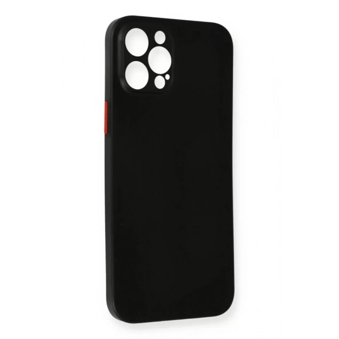 Apple iPhone 12 Pro Kılıf PP Ultra İnce Kapak - Siyah