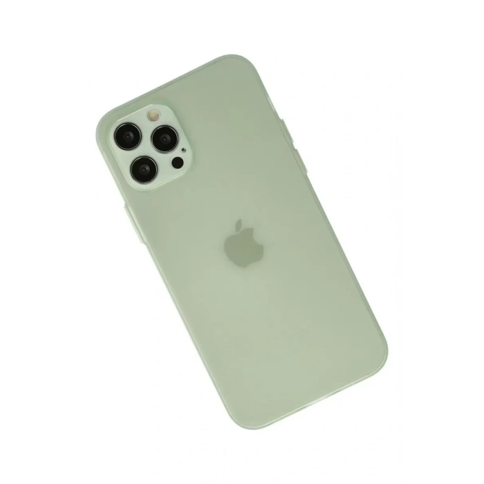 Apple iPhone 12 Pro Kılıf Puma Silikon - Açık Yeşil