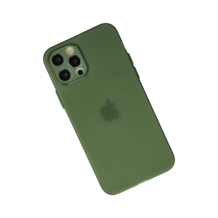 Apple iPhone 12 Pro Kılıf Puma Silikon - Yeşil