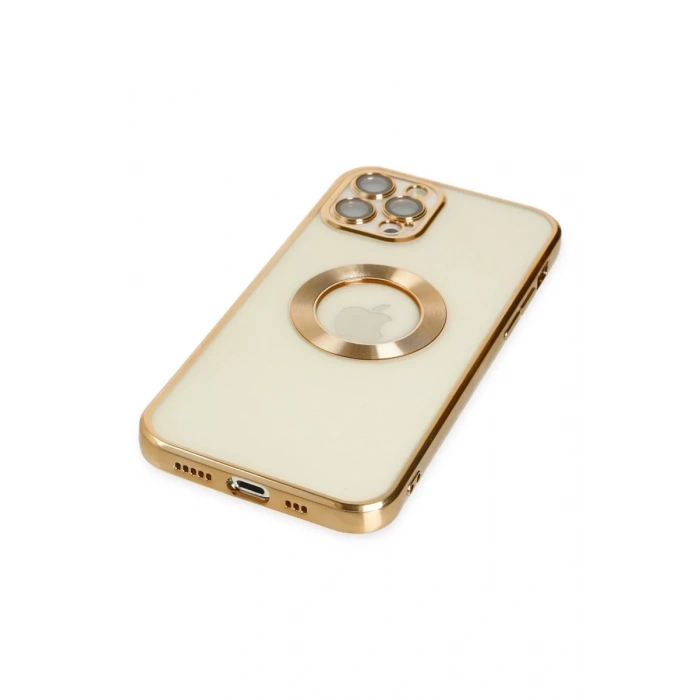 Apple iPhone 12 Pro Kılıf Slot Silikon - Gold