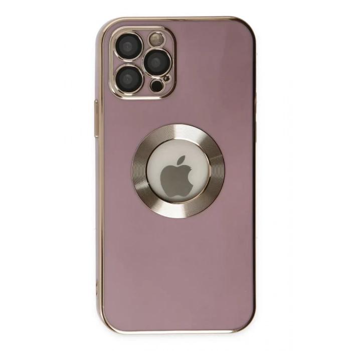 Apple iPhone 12 Pro Kılıf Store Silikon - Mor