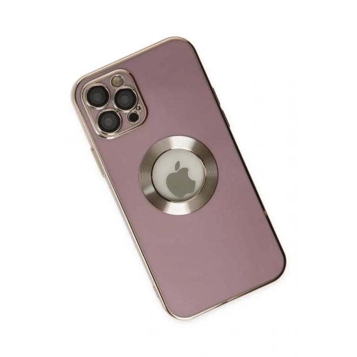 Apple iPhone 12 Pro Kılıf Store Silikon - Mor
