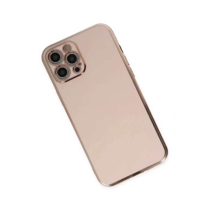 Apple iPhone 12 Pro Kılıf Volet Silikon - Pembe